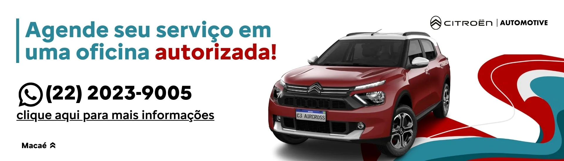 Agende seu serviço citroen